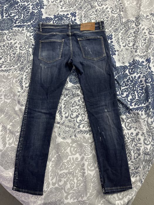 Blugi dsquared albastri