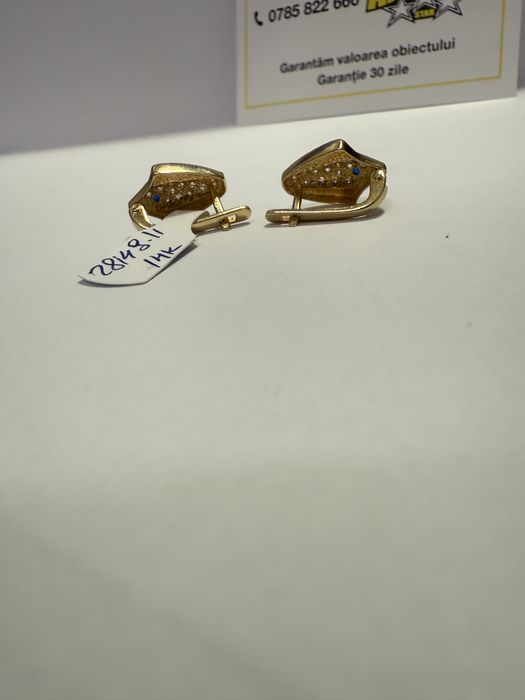 Cercei cu pietre (vl) star amanet