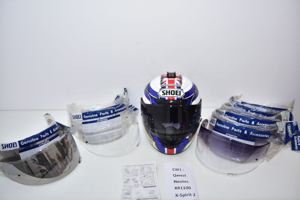 Viziera originala Shoei CW1  X Spirit 2  Raid 2 Neotec  Qwest