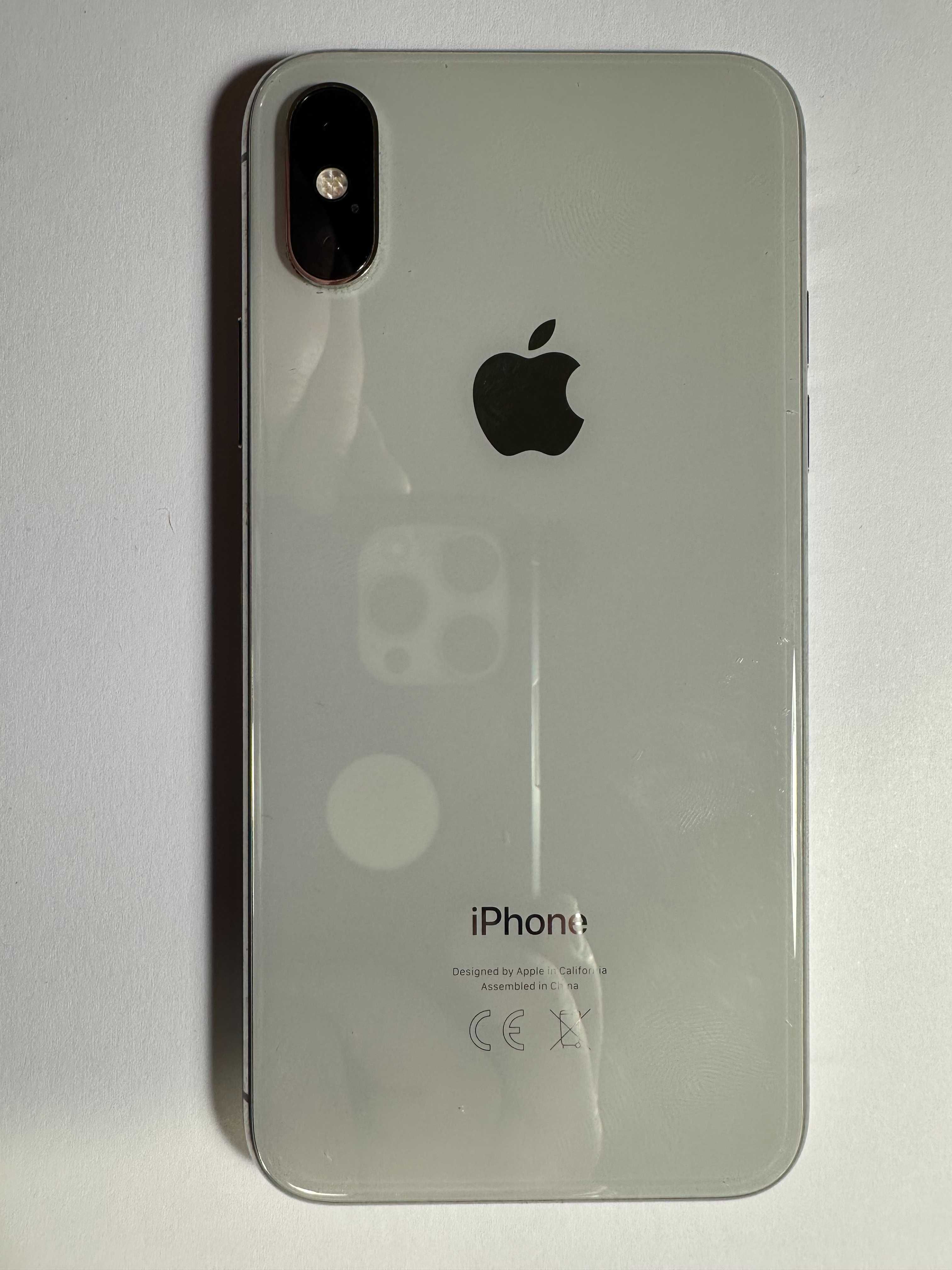 КАТО НОВ !!! iPhone XS - БЯЛ - 256GB - Отключен - 100% БАТЕРИЯ !!!