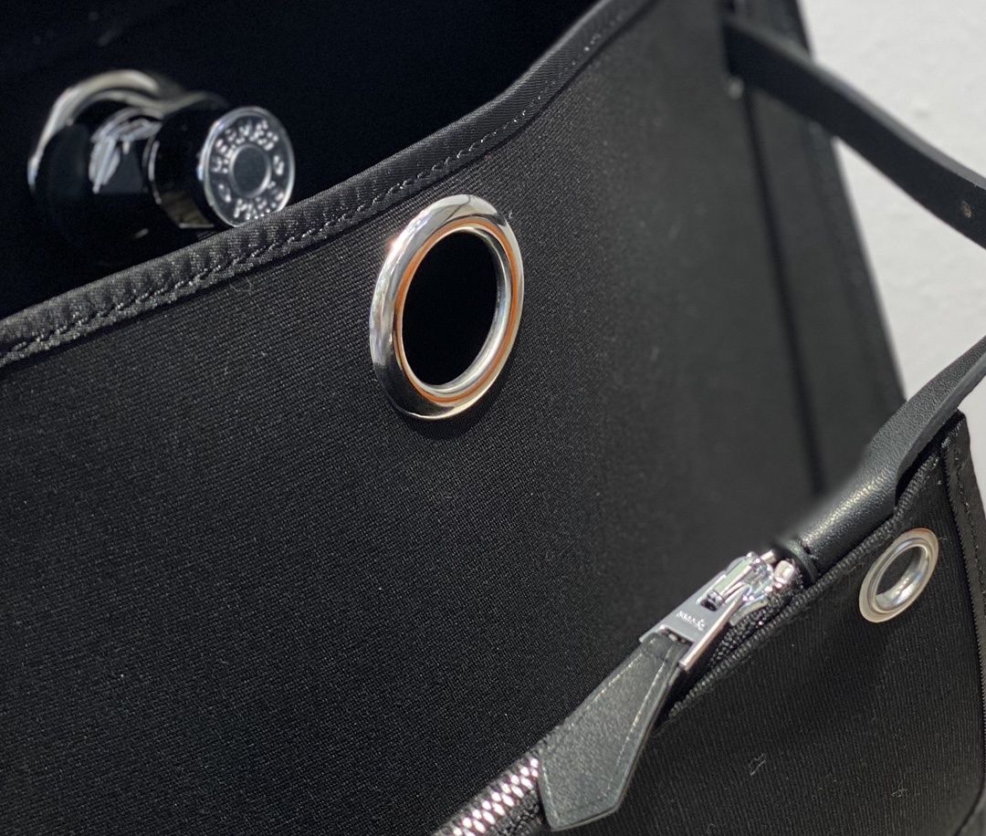 Geanta Hermes Herbag, negru, tip Premium