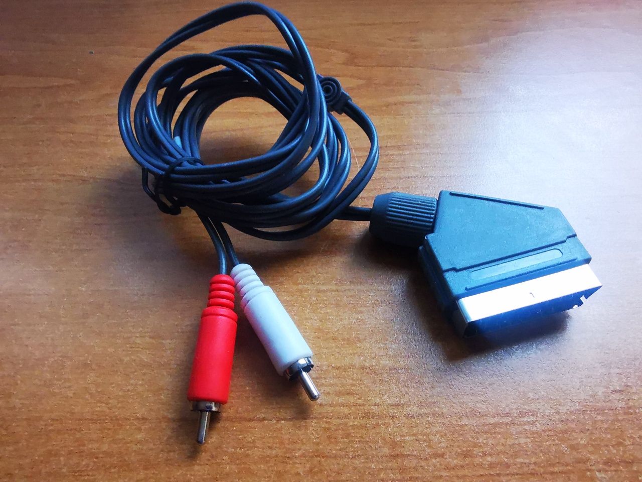 Cablu  audio video RCA tata Euroscart tata