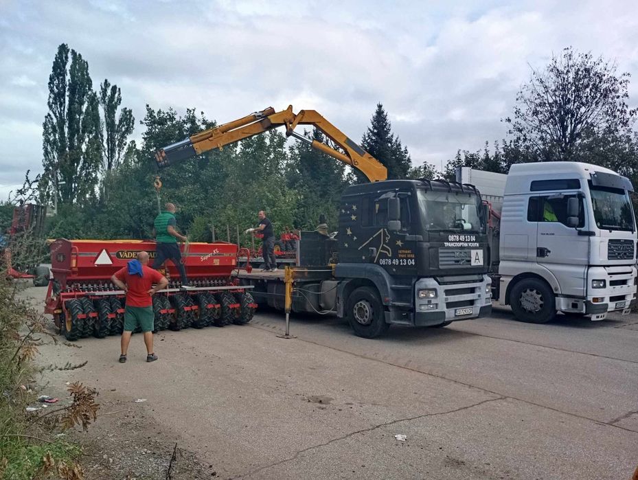 Транспортни услуги с автокран