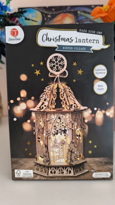 Puzzle 3D din lemn iluminate - diferite modele