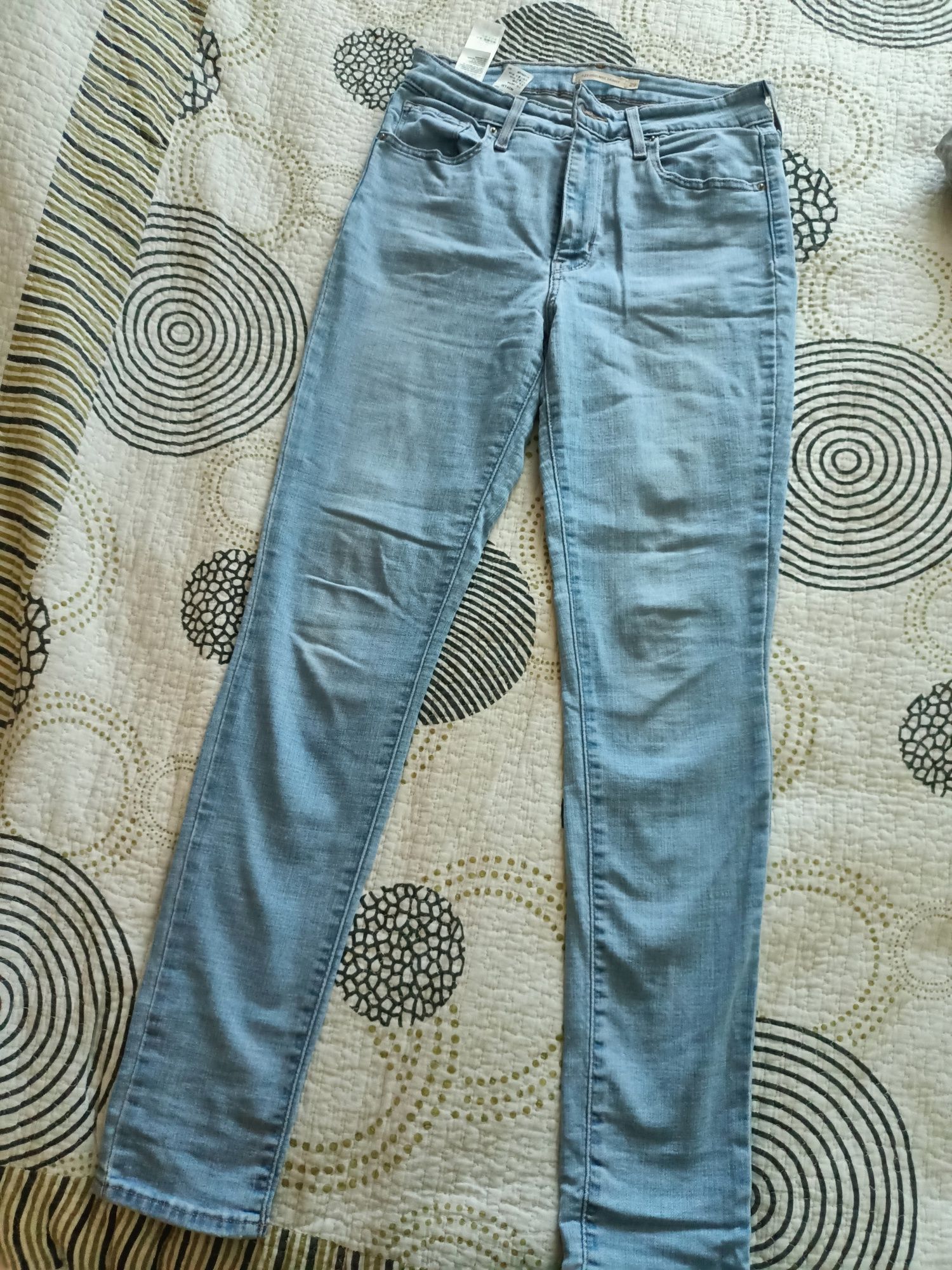 Blugi Jeans Levis skinny cu talie înaltă