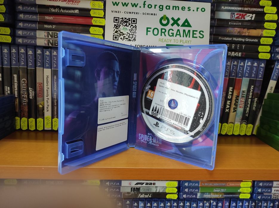 joc PS5 Spider-man Miles Morales PS5 Forgames.ro