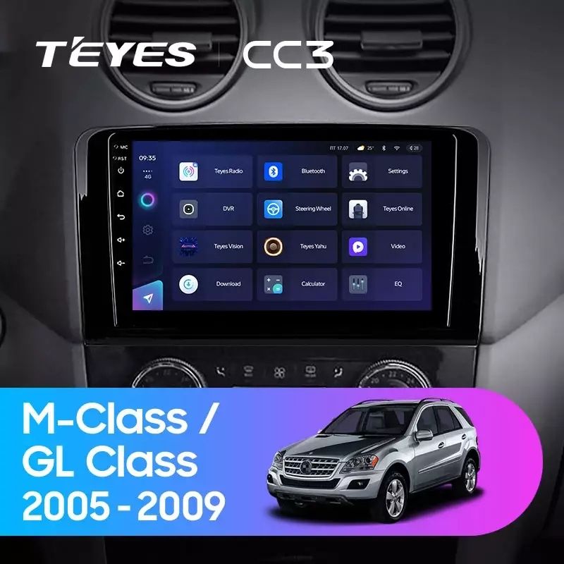 Teyes CC3 4/32 Android monitor Lada Kia Hyundai Toyota Tesla