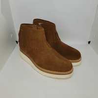 Grenson ”Trixie” Women Tassel Boot, Brown Suede, UK 4, EUR 37/37,5