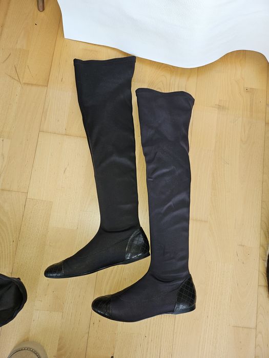 Cizme Musette, 2 modele, piele naturala si textil, marime pt marime 37