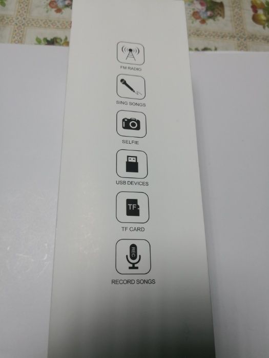 Microfon Karaoke Wster wireless cu bluetooth