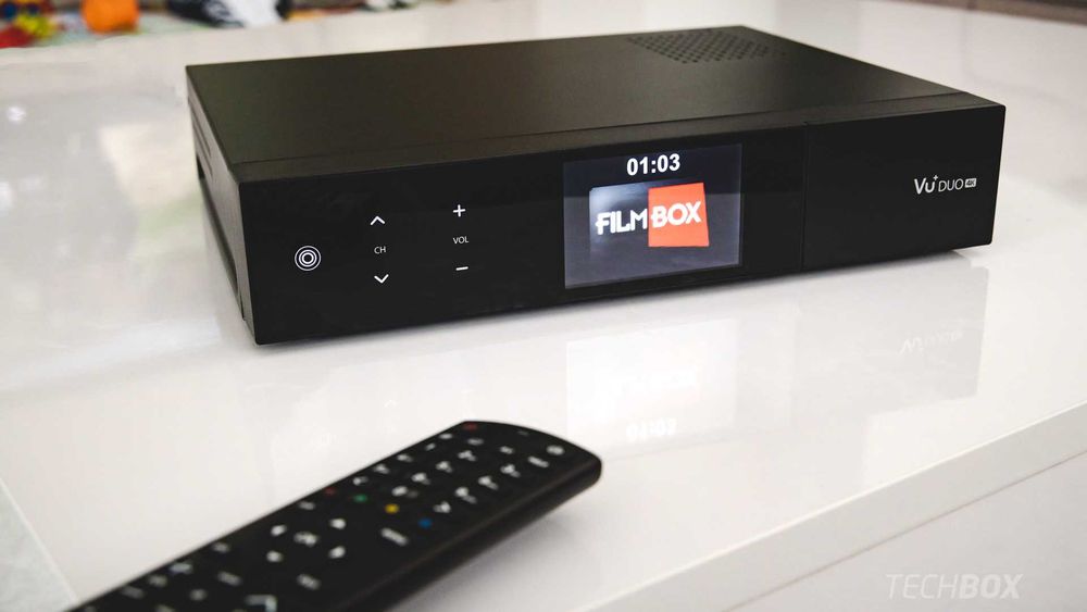 Receptor satelit Vu+ Duo 4kSE cu sau fara Tuner triplu +Osacm lifetime