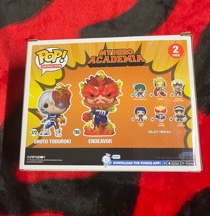 Funko pop MHA shoot todoroki & endeaver