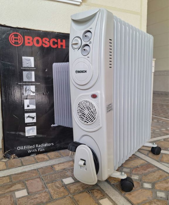 Масляный обогреватель Bosch 40% скидка доставка бесплатно