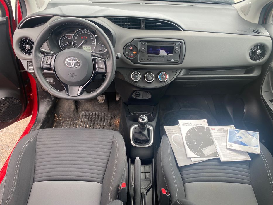 Toyota Yaris P13, 1.0i, 72 ph., 5 sp., engine 1KR-FE, KSP130 2019