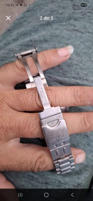 Schimb sau vând  ceas certina  schimb cu orient sau watch samsung sau