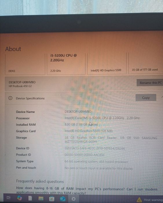 Laptop HP fără niciun defect
