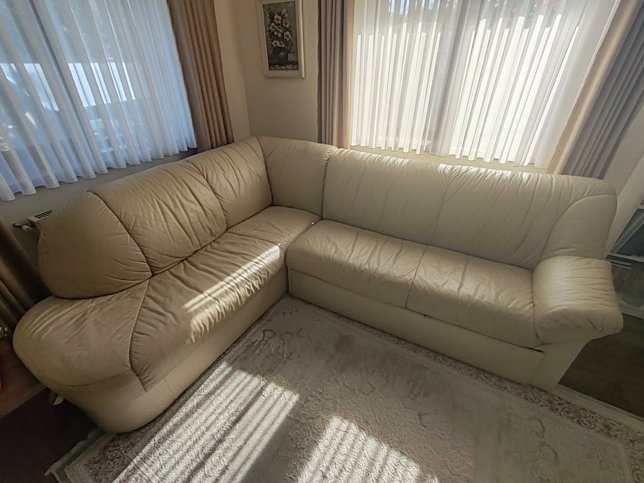 Colțar extensibil piele naturală