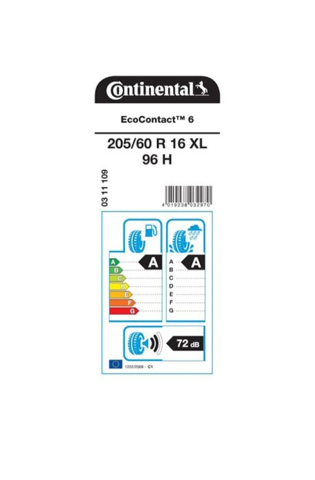 Anvelope Continental 205/60/16