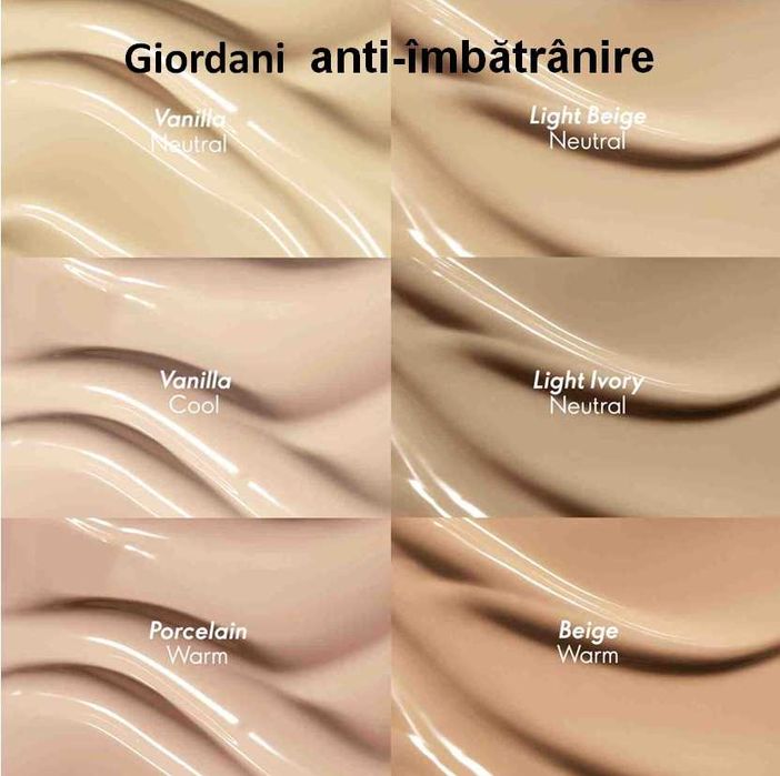 Fond ten Giordani Mineral/ G. anti-îmbătrânire/ iluminator Yves Rocher