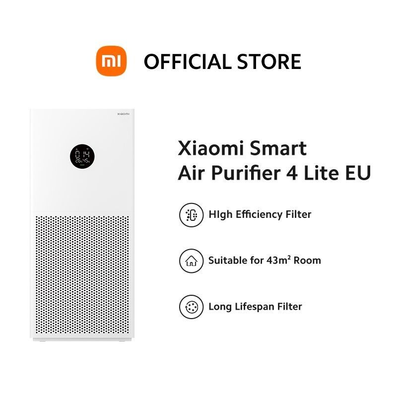 Очиститель воздуха Xiaomi Air purifier 4 Lite. 43м². Euro версия, Glob