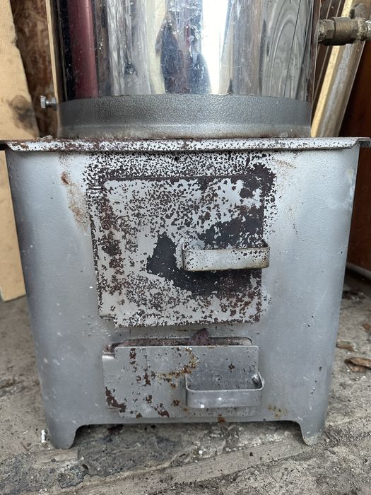 Boiler inox pe lemne