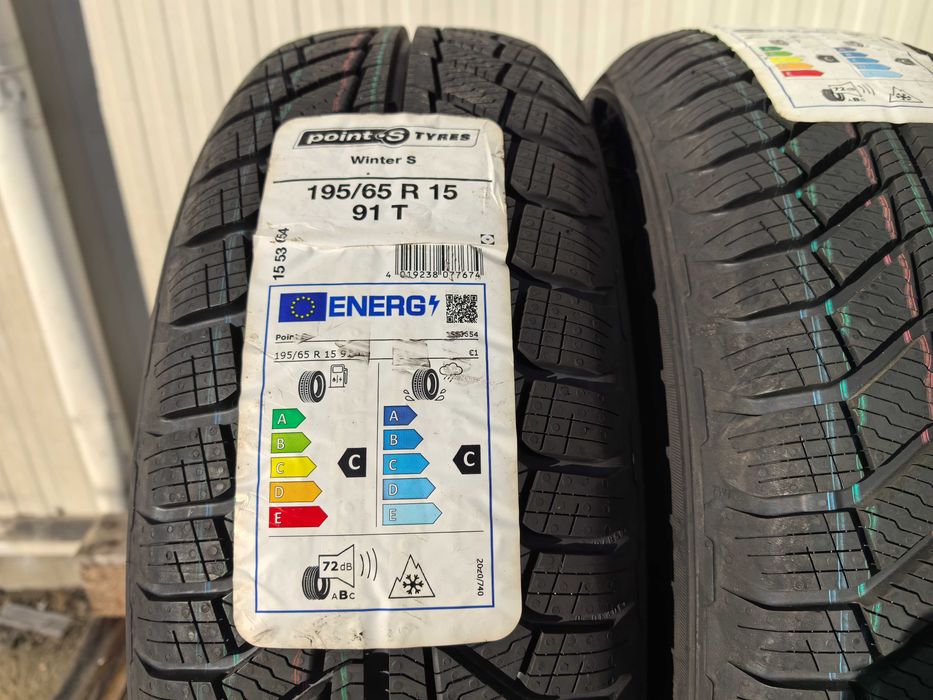 195/65/15 Поинт Ес ДОТ 2022 г - ЧИСТО НОВИ