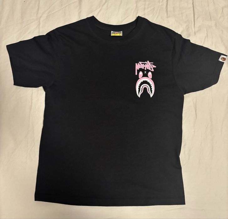 Тениска Stussy X Bape