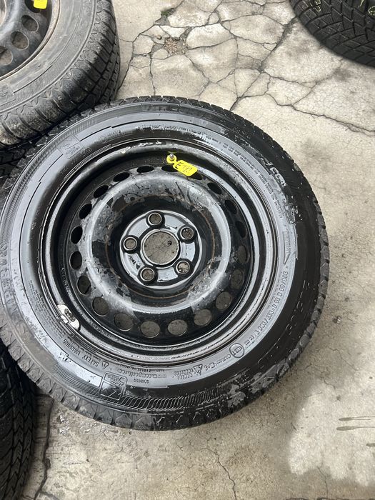 Jante tabla/otel 16’ Vw T5 cu cauciucuri M+S 205/65/16C