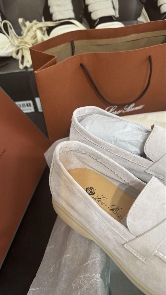 Mocasini LP Summer Walk - size 40/piele naturala fina/Dior,Chanel