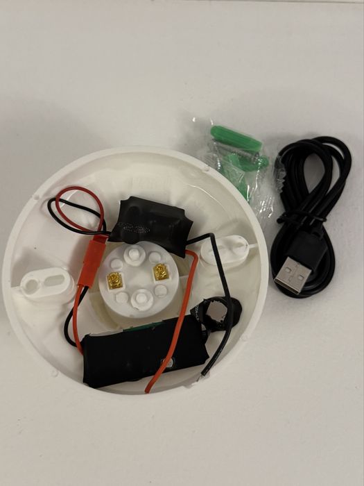 Camera spion E27, 1080P HD, modul noapte, suport pentru lampa