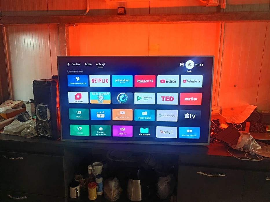 Amanet ozana vinde televizor Philips ambiantlight 125cm