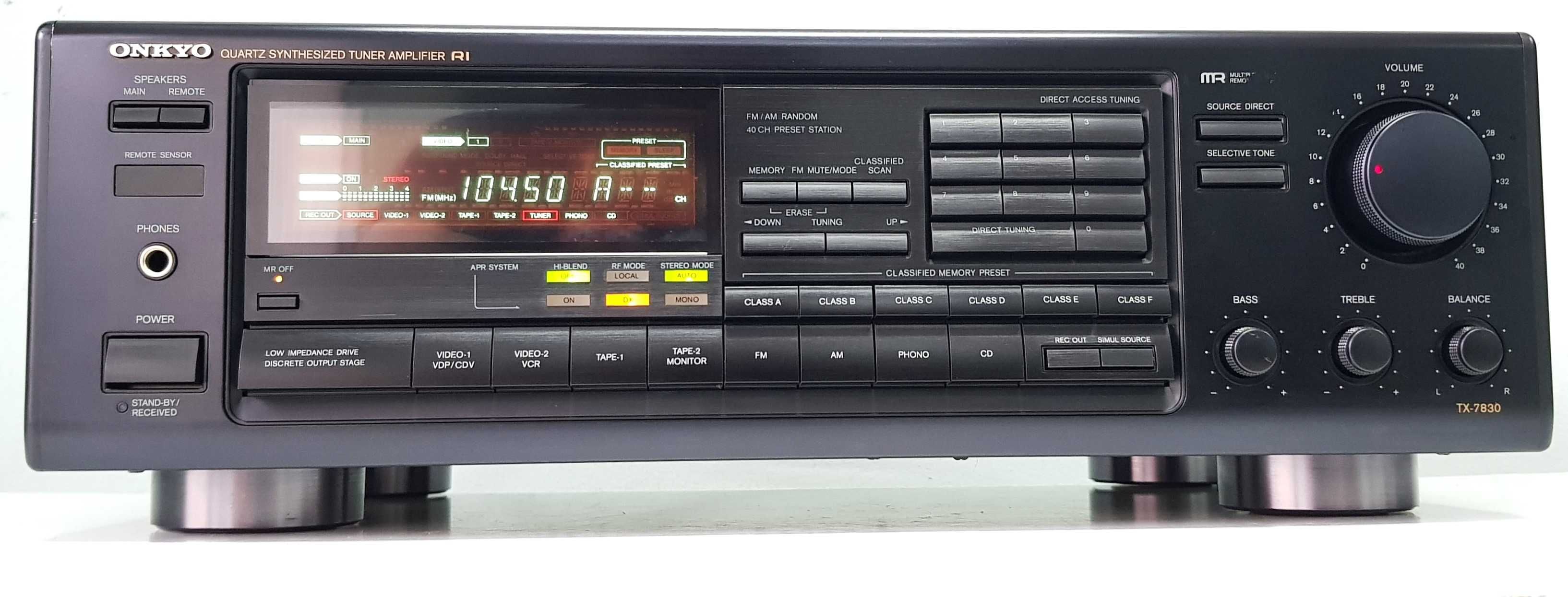 ONKYO TX 7830 amplificator amplituner stereo arta muzica film