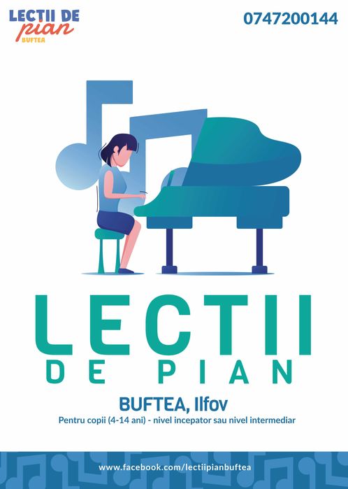 Lectii de pian copii 4-14 ani - Buftea