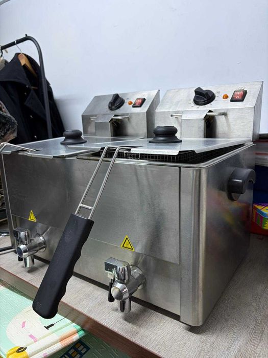 friteuza 2x8 litri - uz comercial