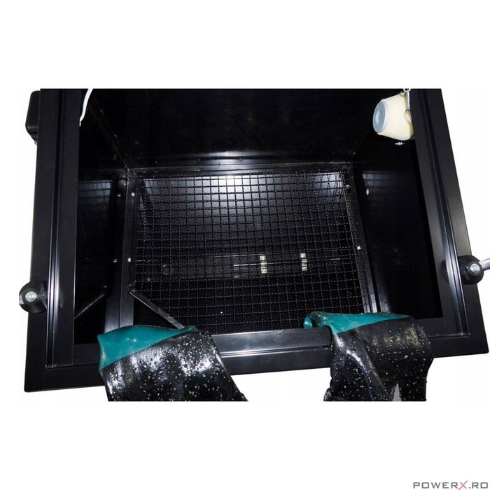 Cabina de sablat, curatat piese, 90 L, electrica, Verke