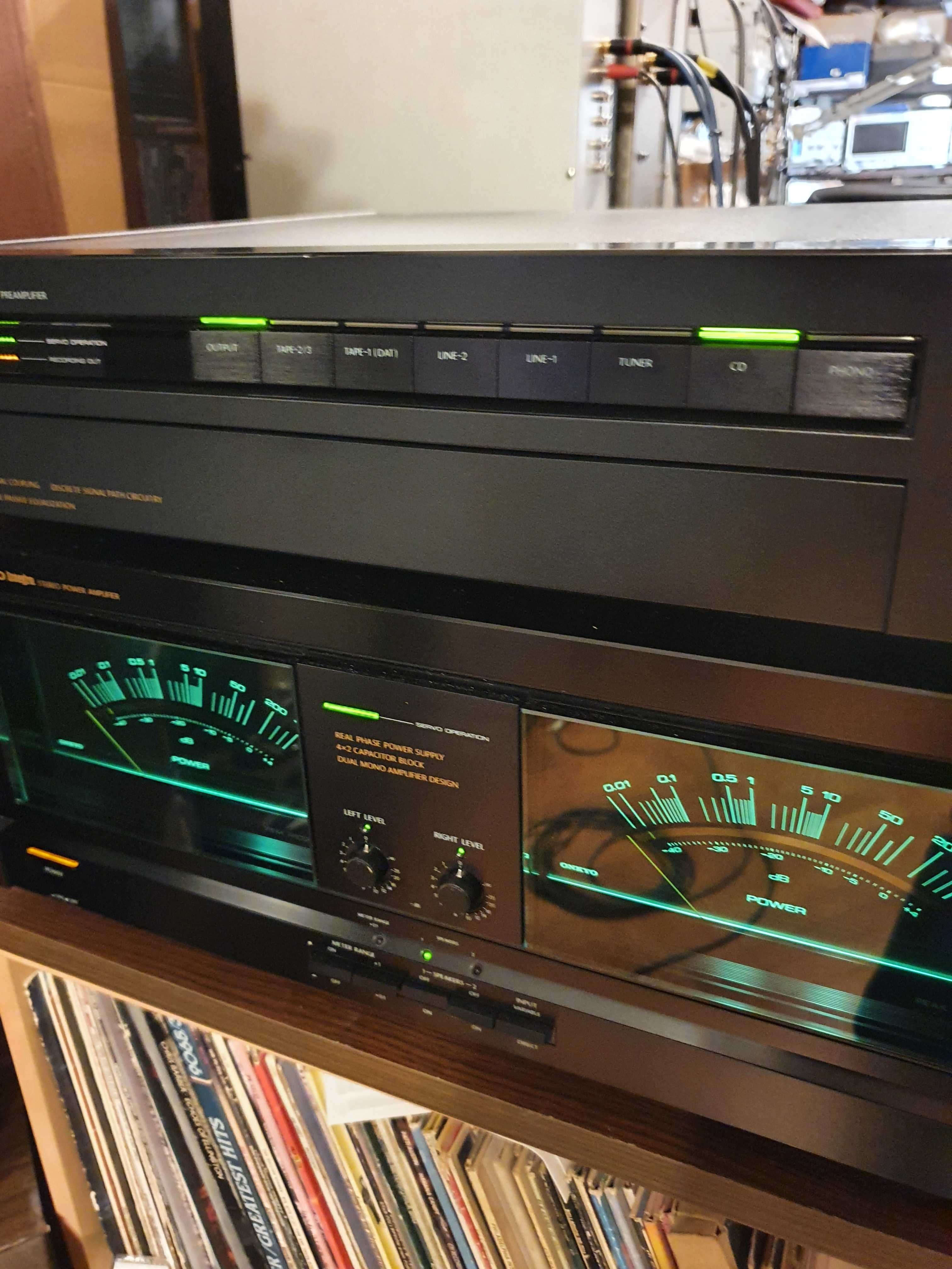 Onkyo M-5590 & P-3390 power si preu. Sistem superb HI-FI