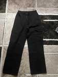 pantaloni cargo negrii petite shein