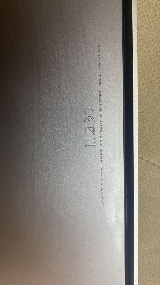 Macbook Air A2159