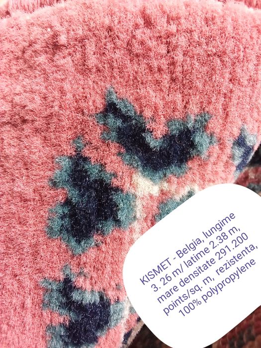 Covor KISMET nou 3,26m/2,38m, densitate mare 291.200 puncte/m patrat