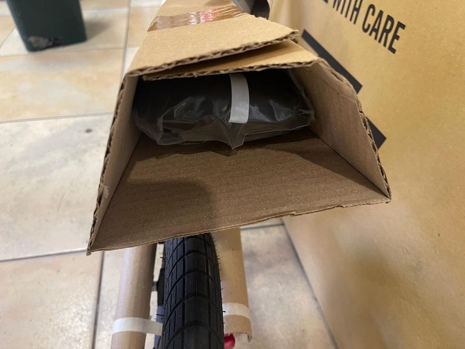 Bicicleta fara pedale KTM 14/12" Wild Buddy 12 rosu/alb -A-