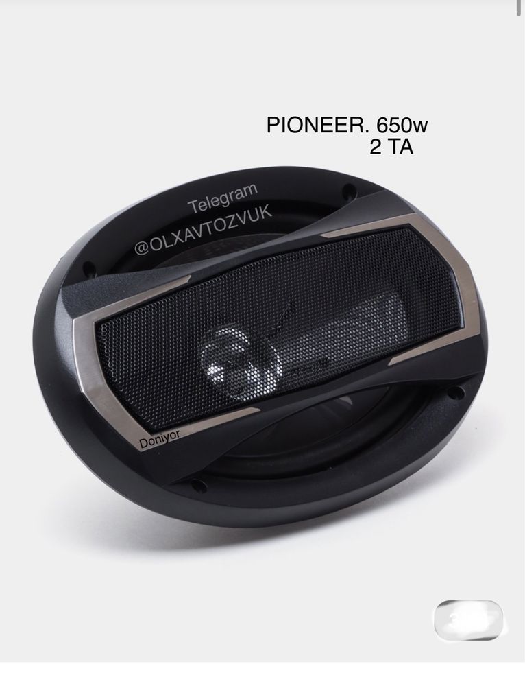 Pioneer kalo’nka 650w yangi madel 2ta kalonka cheti rezinkali