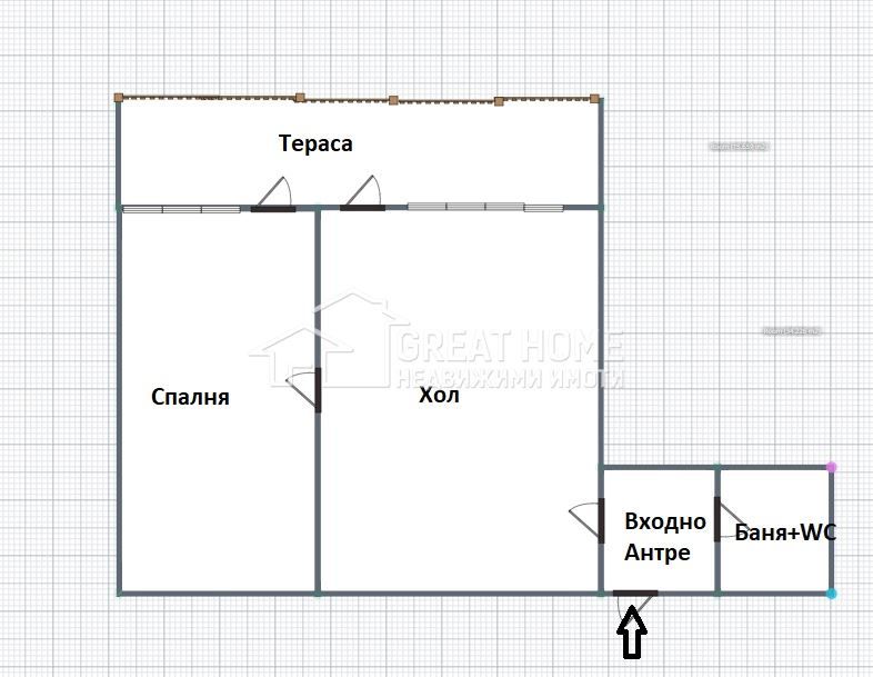 Продава се Двустаен апартамент в Търговище, Изток 1 - 64 кв.м за 1076 €/кв.м - Снимка #4