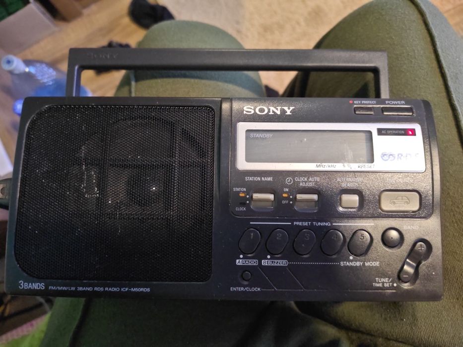 Radio Sony ICF-M50RDS defect