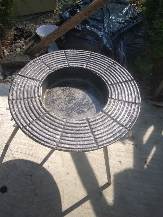 Disc grătar aluminiu masiv