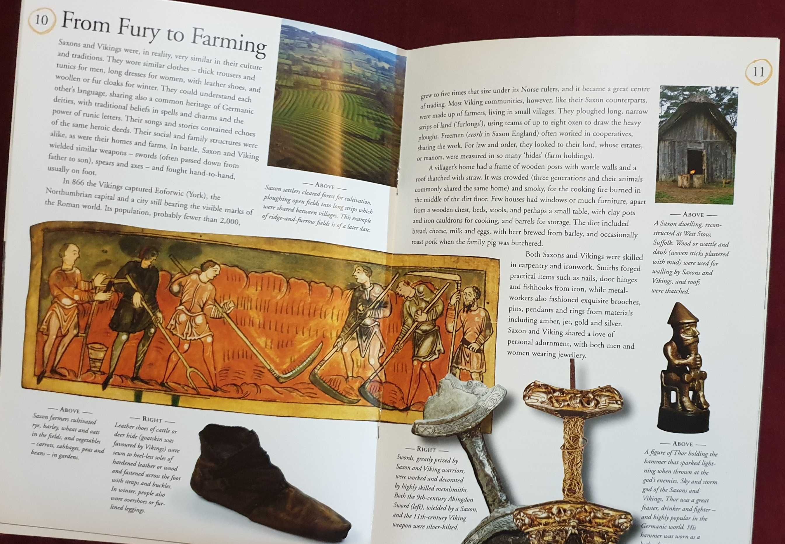 Саксонци и викинги - илюстрирана история / Saxons & Vikings