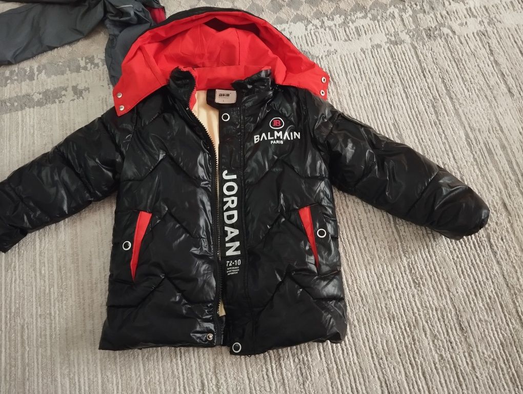 Куртка на зиму 3-6 лет