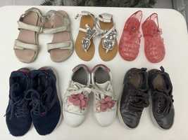 Фирменная обувь для девочек GEOX, ECCO, NEXT, размер 24, 26, 28, 29