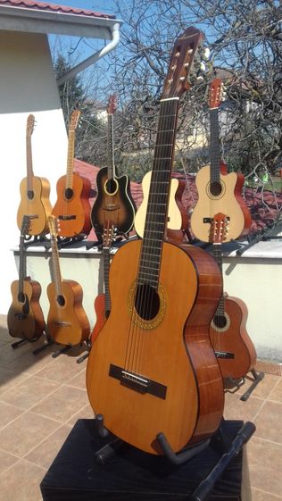 chitara acustica clasica model 3/4 4/4 acordata sunet deosebit