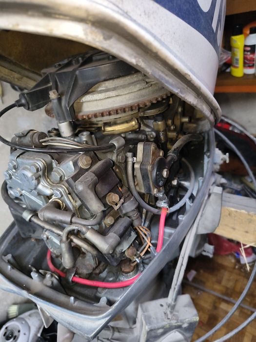 Извънбордов двигател evinrude 35 къс ботуш