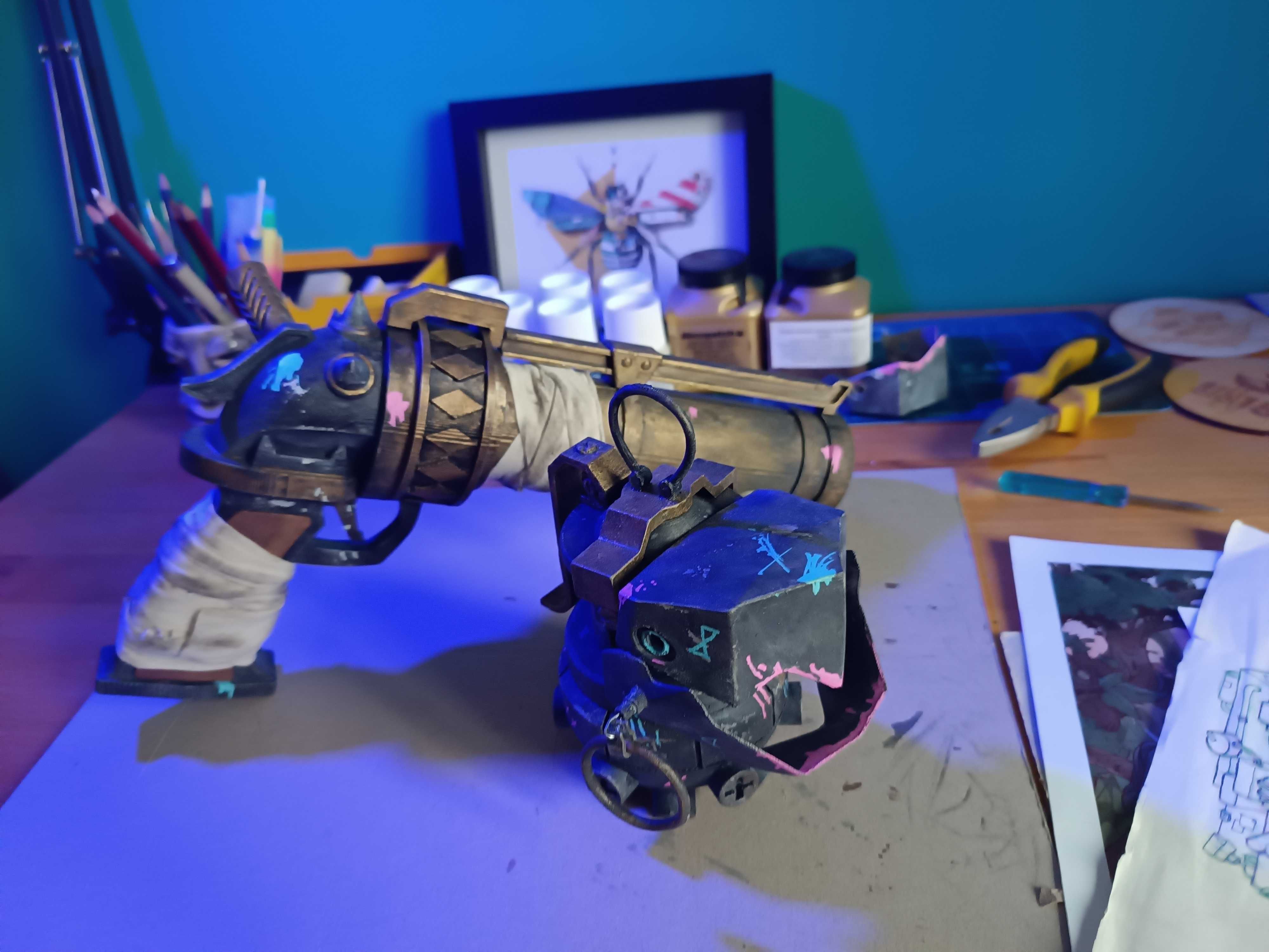 Arcane Jinx Cosplay Props Комплект Джинкс косплей елементи